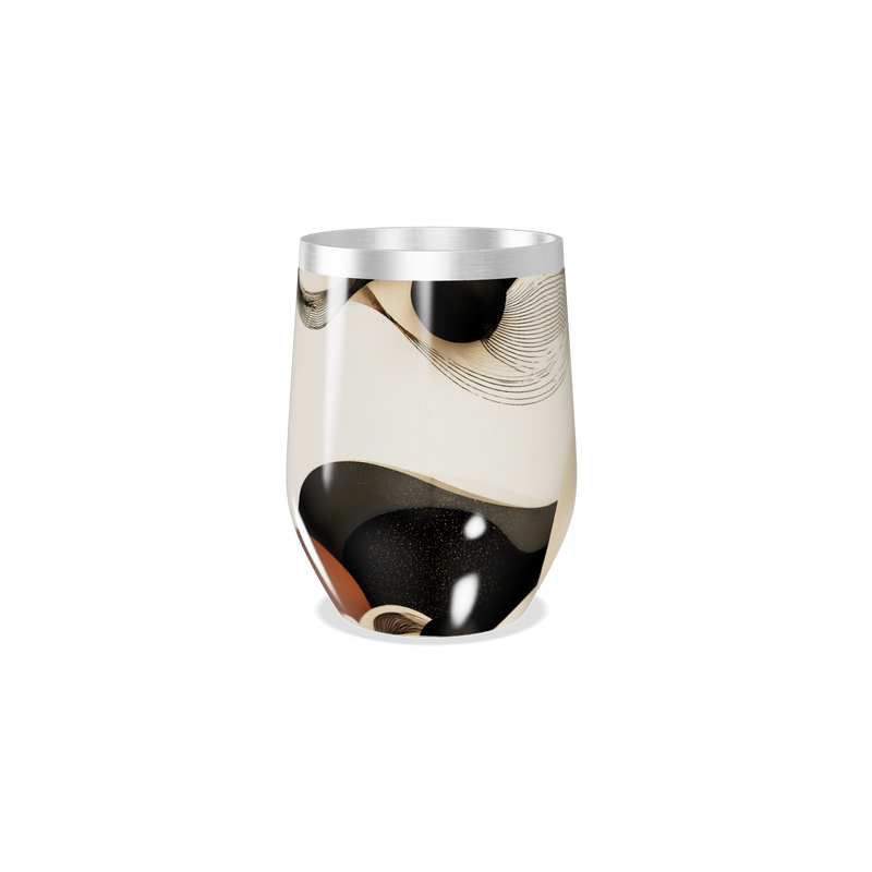 Copo Térmico Slim - Estampa Geométrica Colorida