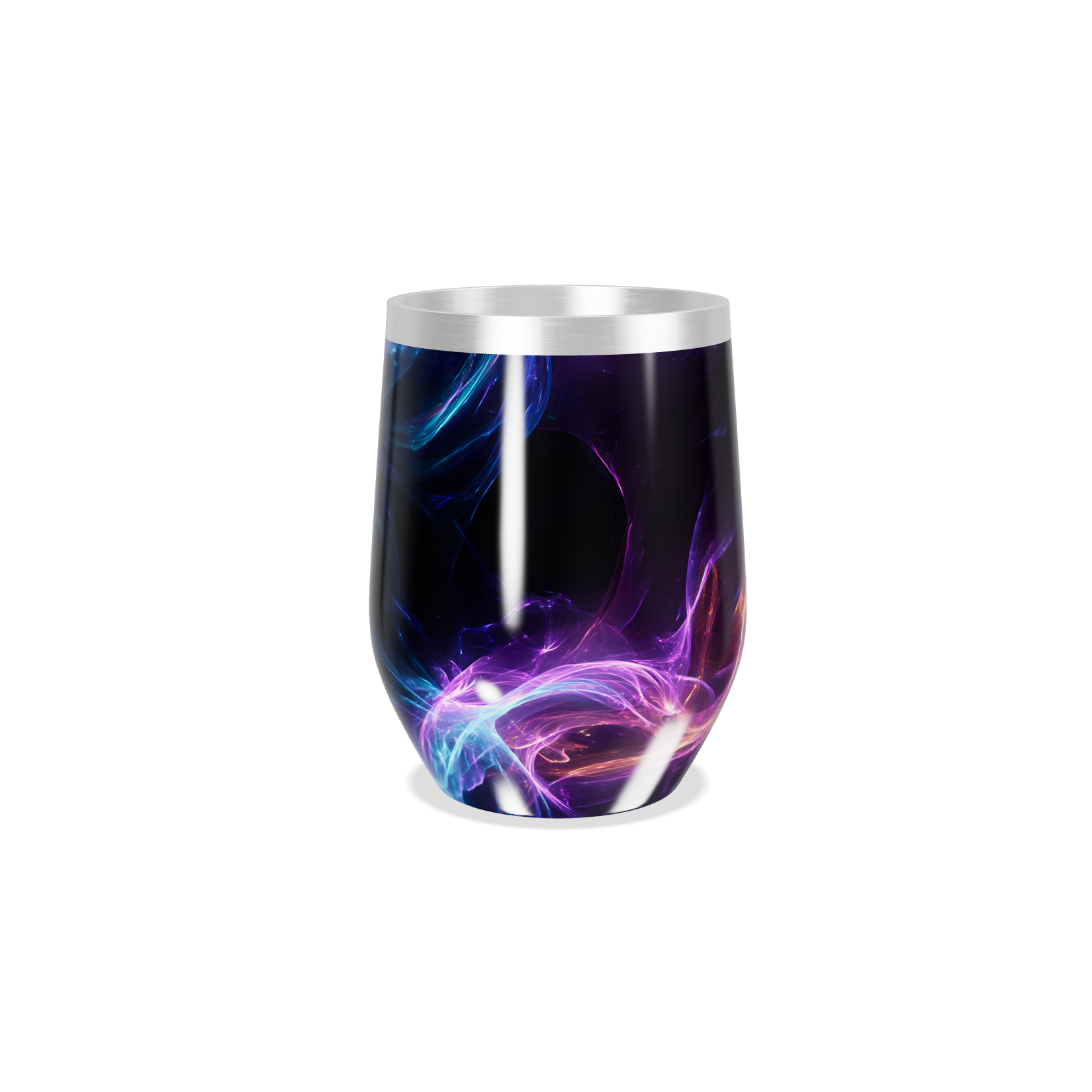 Copo Térmico Slim - Estampa Abstrata Colorida