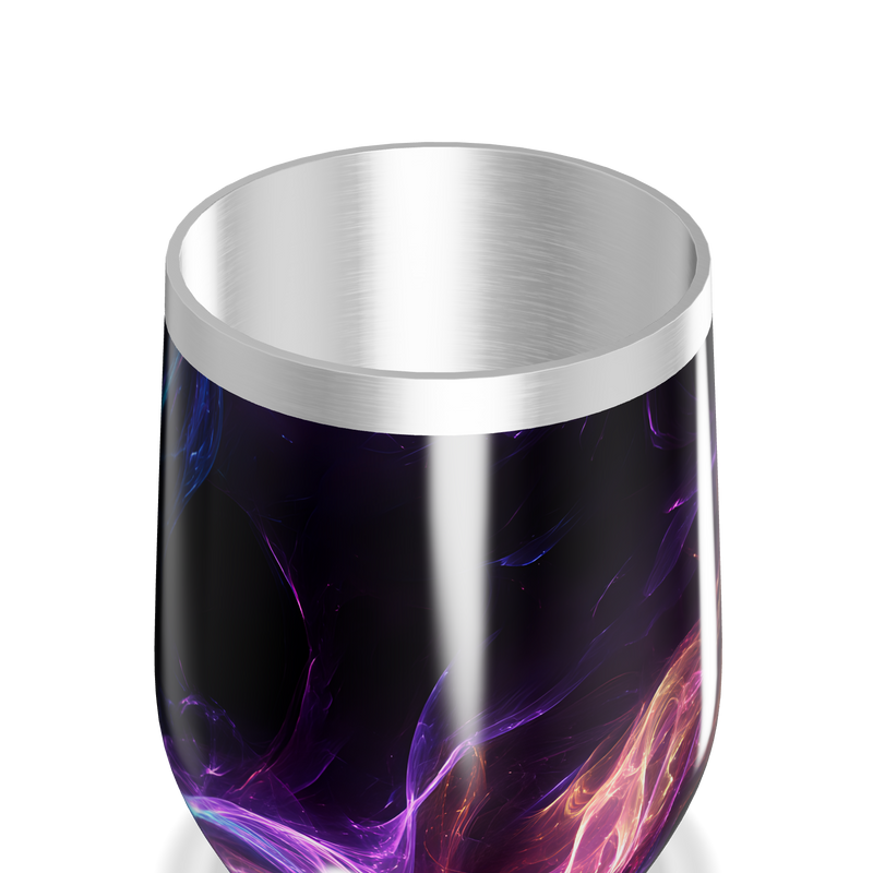 Copo Térmico Slim - Estampa Abstrata Colorida