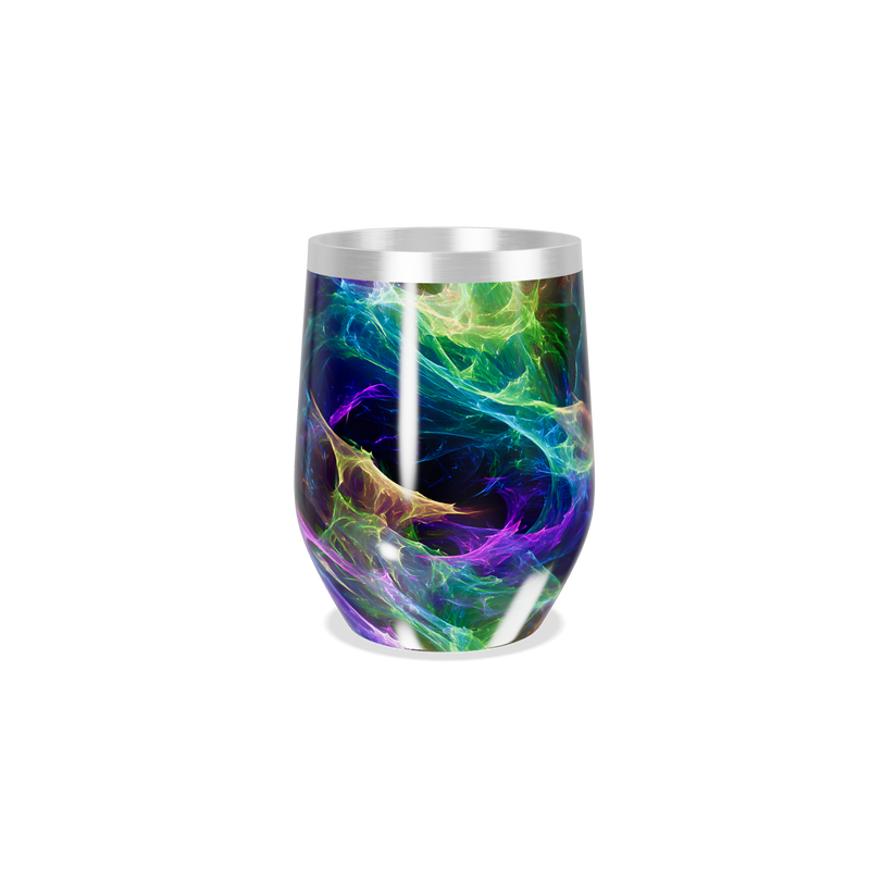 Copo Térmico Slim - Efeito arco-íris vibrante