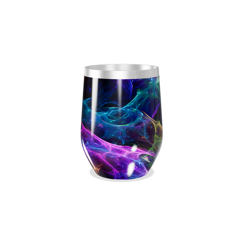 Copo Térmico Slim - Efeito arco-íris vibrante