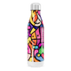 Garrafa Inox - Estampa Colorida Abstrata