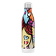 Garrafa Inox - Estampa Colorida Coração