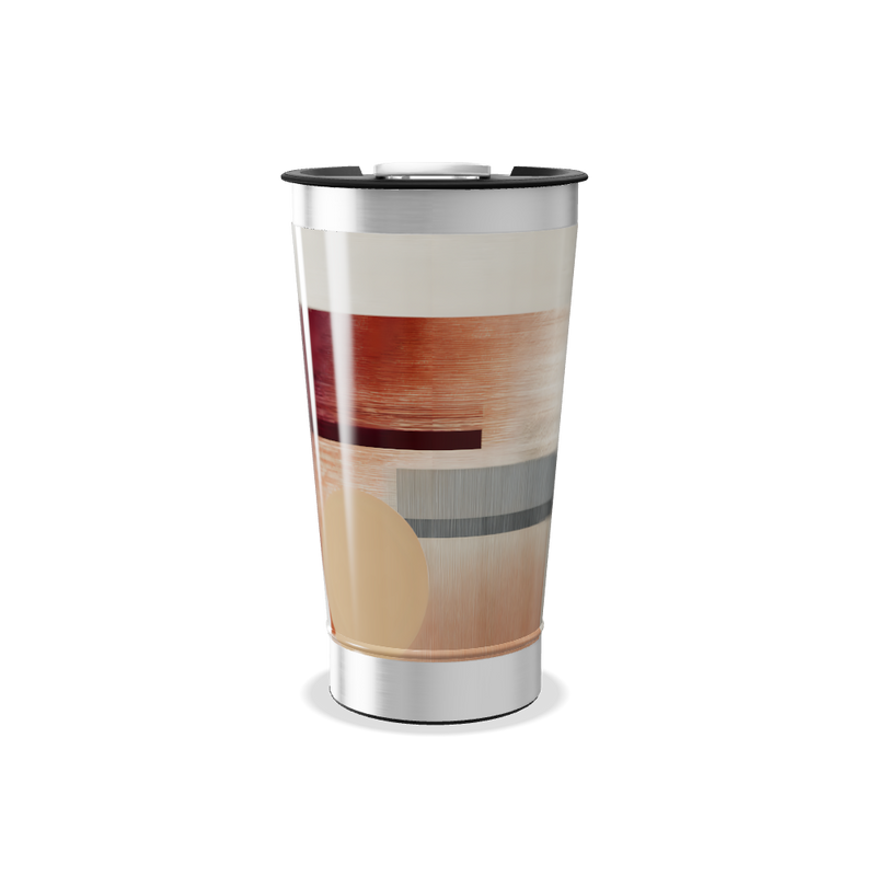 Copo Térmico - Estampa Geométrica Colorida