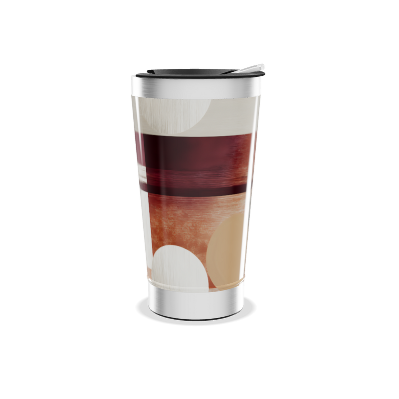 Copo Térmico - Estampa Geométrica Colorida