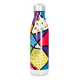 Garrafa Inox - Colorida com Estampa Geométrica