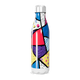Garrafa Inox - Colorida com Estampa Geométrica