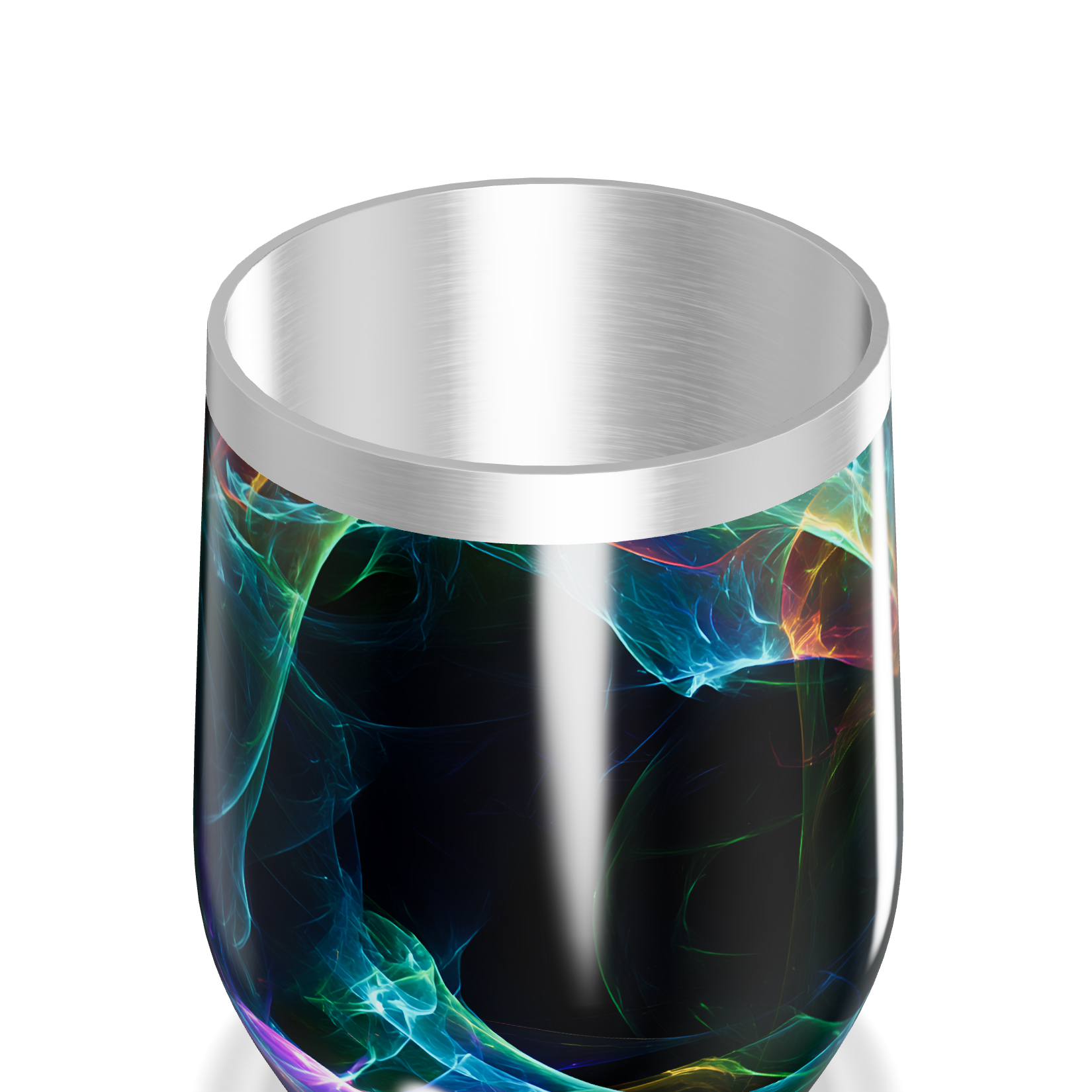 Copo Térmico Slim - Estampa Abstrata Colorida