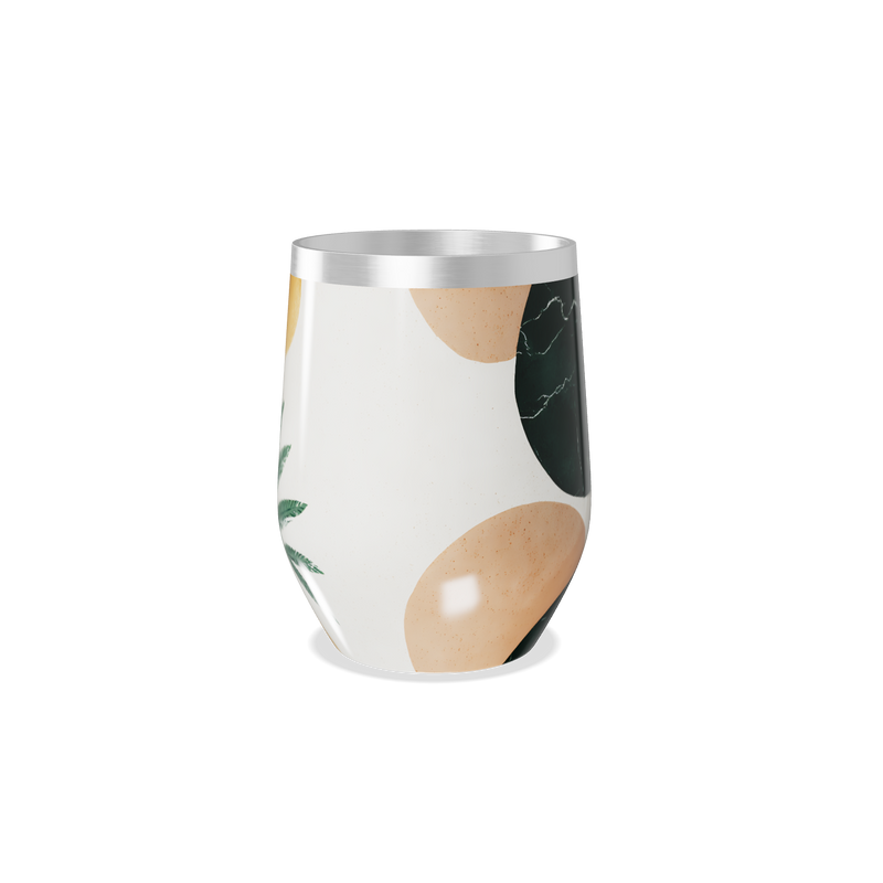 Copo Térmico Slim - Estampado Branco Colorido