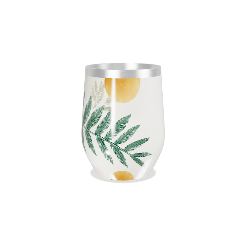 Copo Térmico Slim - Estampado Branco Colorido