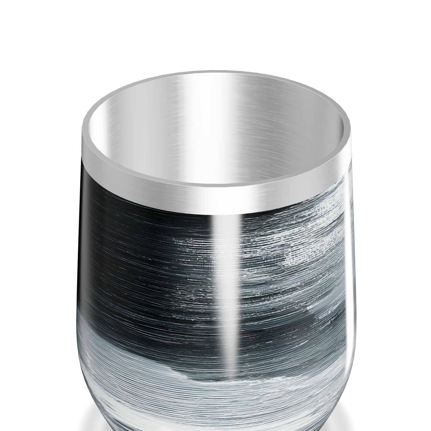 Copo Térmico Slim - Aço Inox Estampa Abstrata