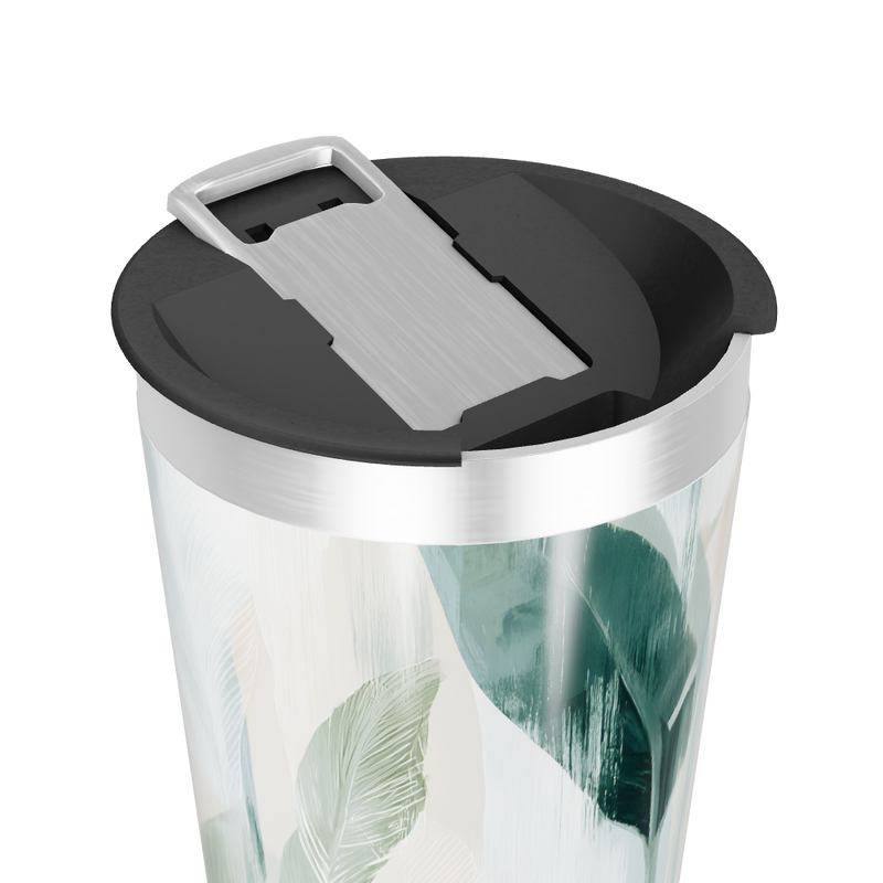 Copo Térmico - Estampa Folhas Coloridas