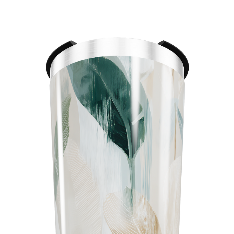 Copo Térmico - Estampa Folhas Coloridas