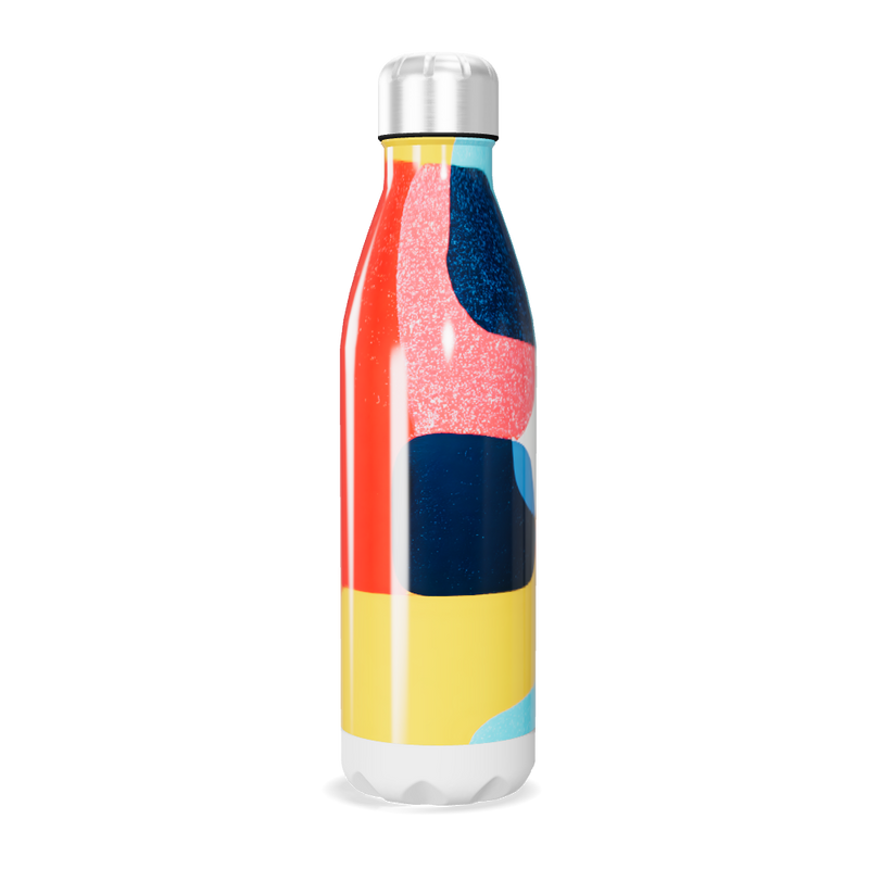 Garrafa Inox - Estampada Colorida