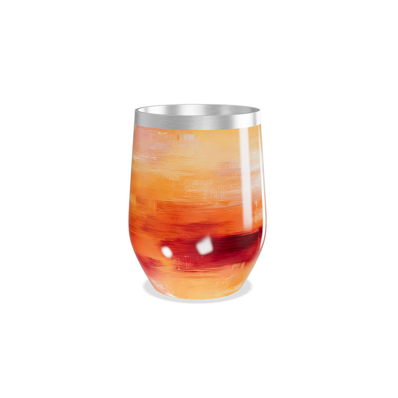 Copo Térmico Slim - Laranja Pintura Aço