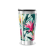 Copo Térmico - Floral Tropical Inox