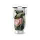 Copo Térmico - Floral com Tampa