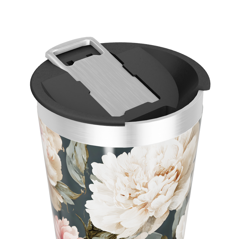 Copo Térmico - Floral Aço Inox