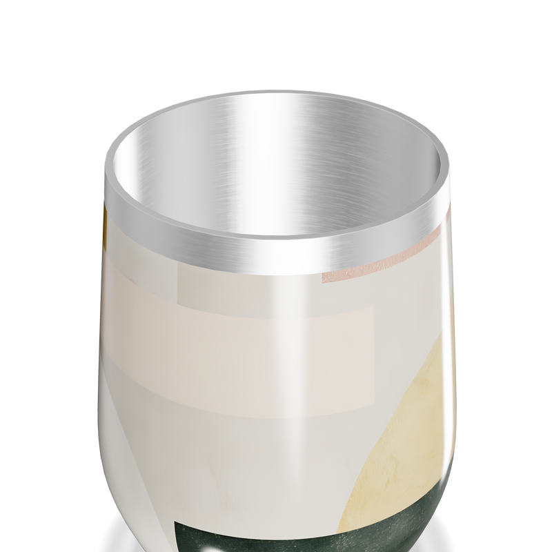 Copo Térmico Slim - Estampa Geométrica Colorida