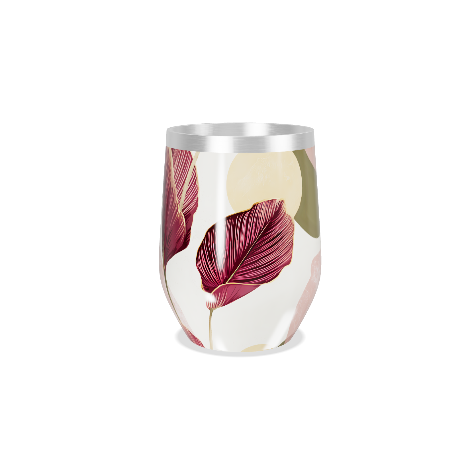 Copo Térmico Slim - Estampa Colorida Floral