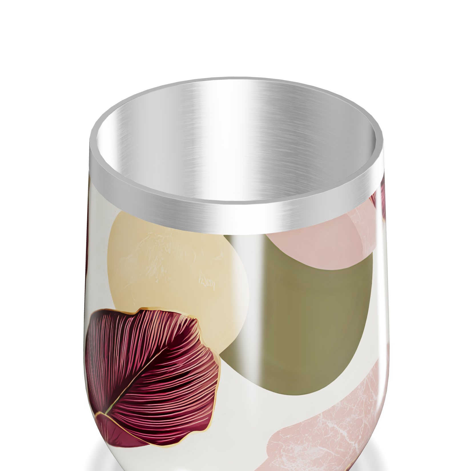 Copo Térmico Slim - Estampa Colorida Floral