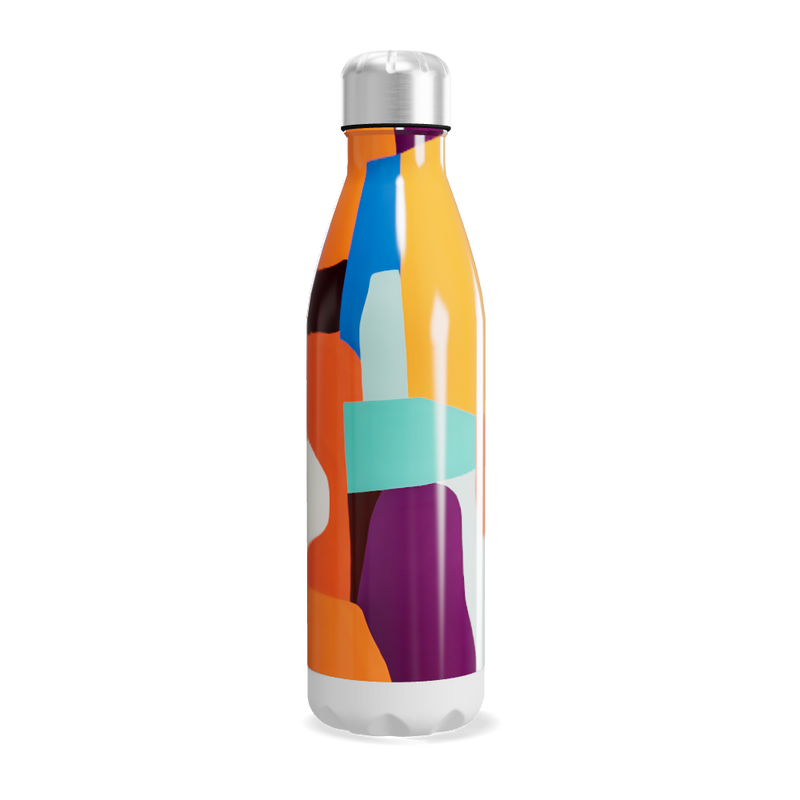 Garrafa Inox - Estampada Colorida