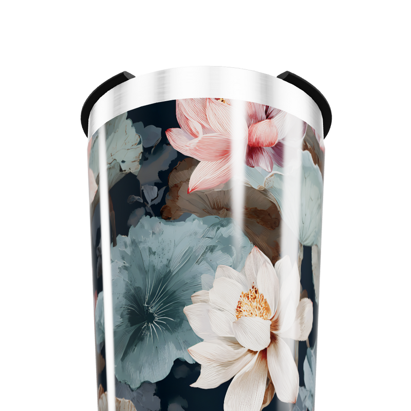 Copo Térmico - Floral Aço Inox