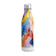 Garrafa Inox - Estampa Colorida Abstrata