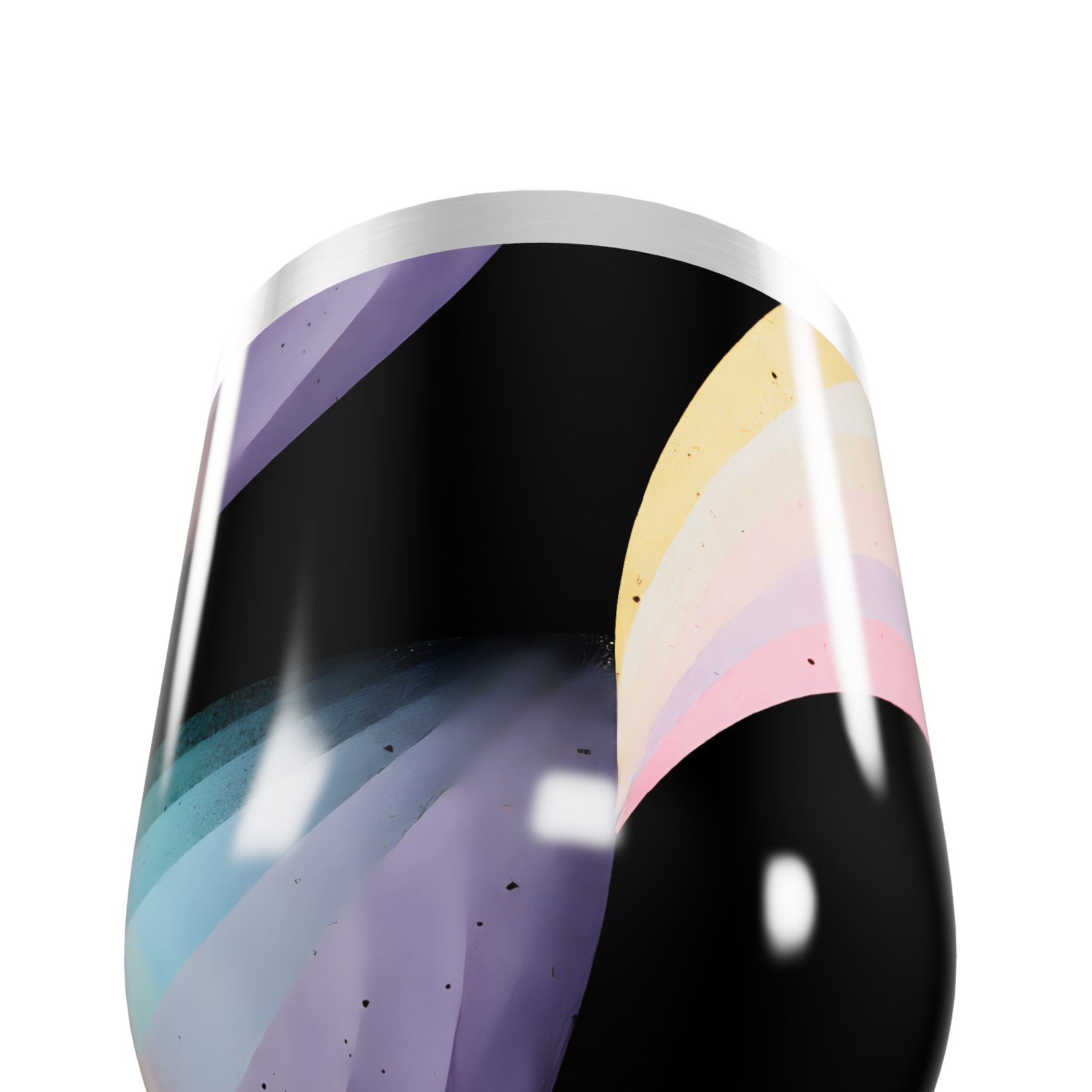 Copo Térmico Slim - Estampa Colorida aço inox