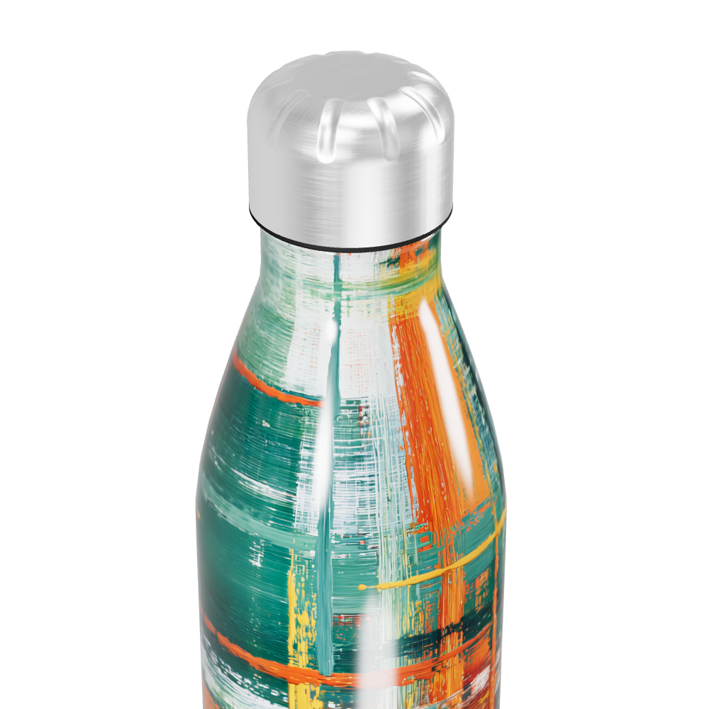 Garrafa Inox - Estampa Colorida 500ml