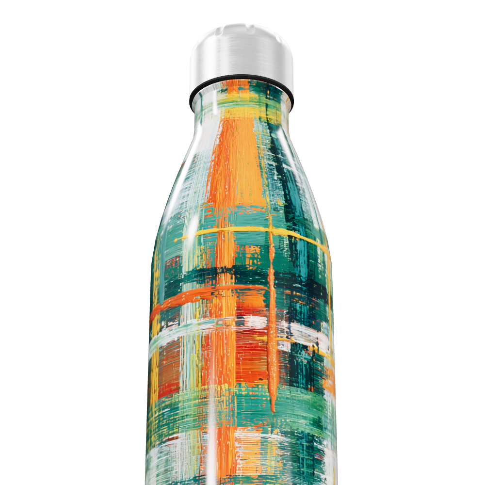 Garrafa Inox - Estampa Colorida 500ml