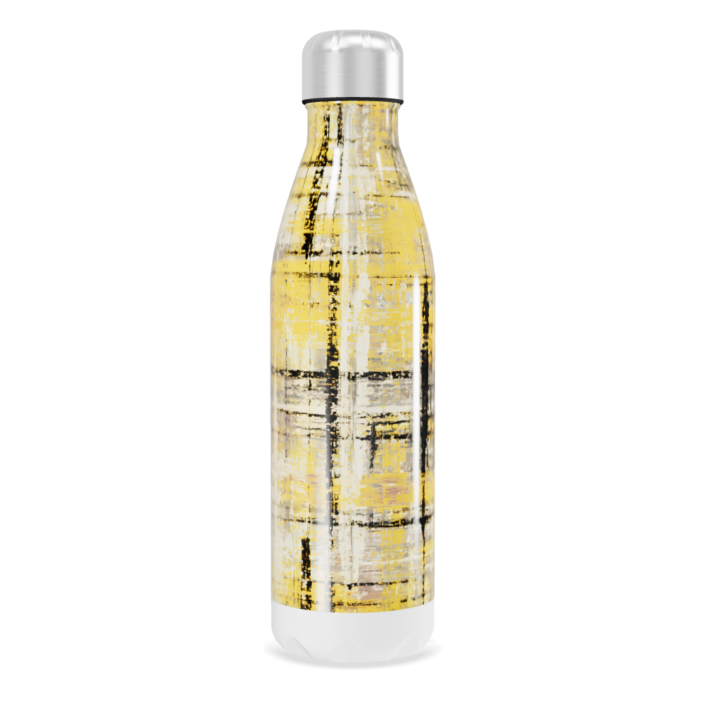 Garrafa Inox - Amarela Texturizada