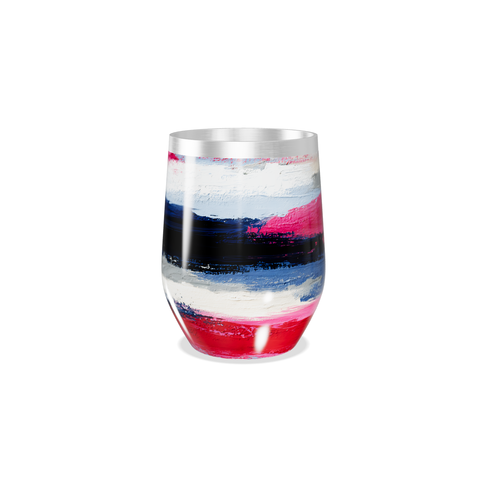 Copo Térmico Slim - Estampa Colorida Aço Inox