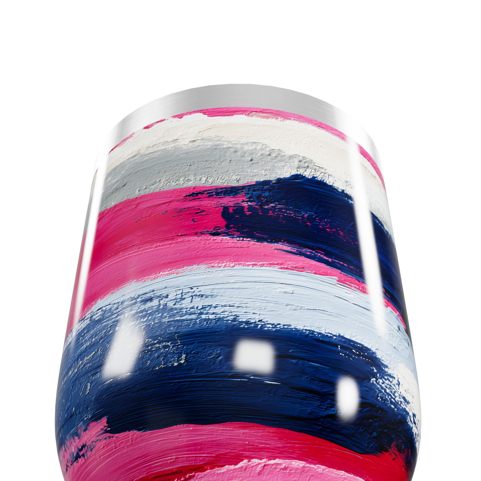 Copo Térmico Slim - Estampa Colorida Aço Inox