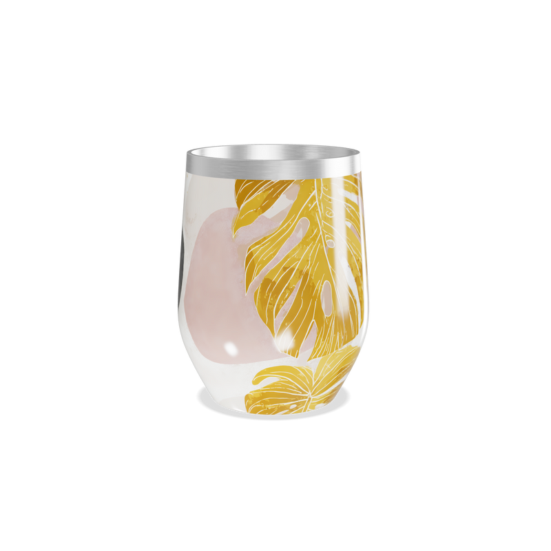 Copo Térmico Slim - Estampa Abstrata Colorida