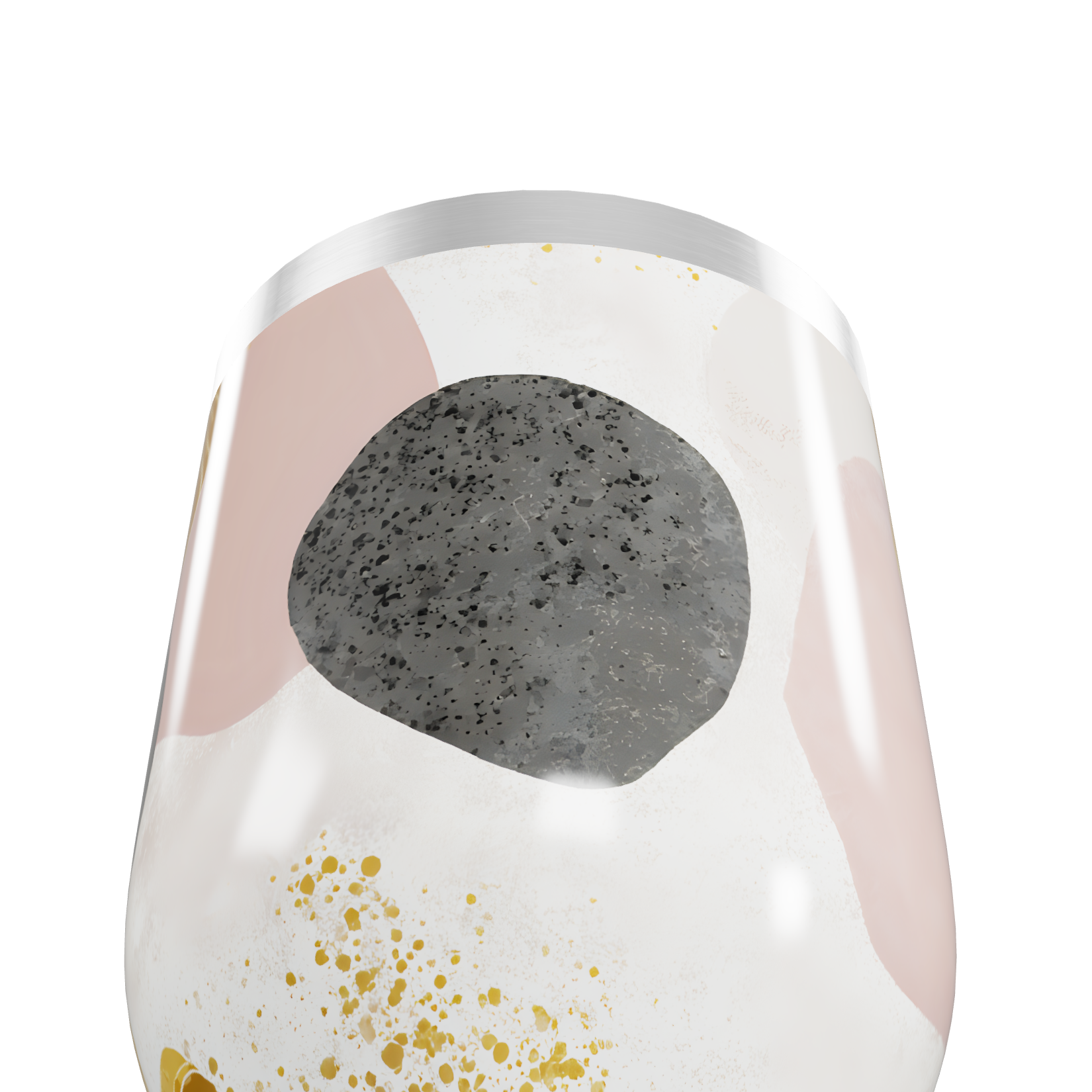 Copo Térmico Slim - Estampa Abstrata Colorida