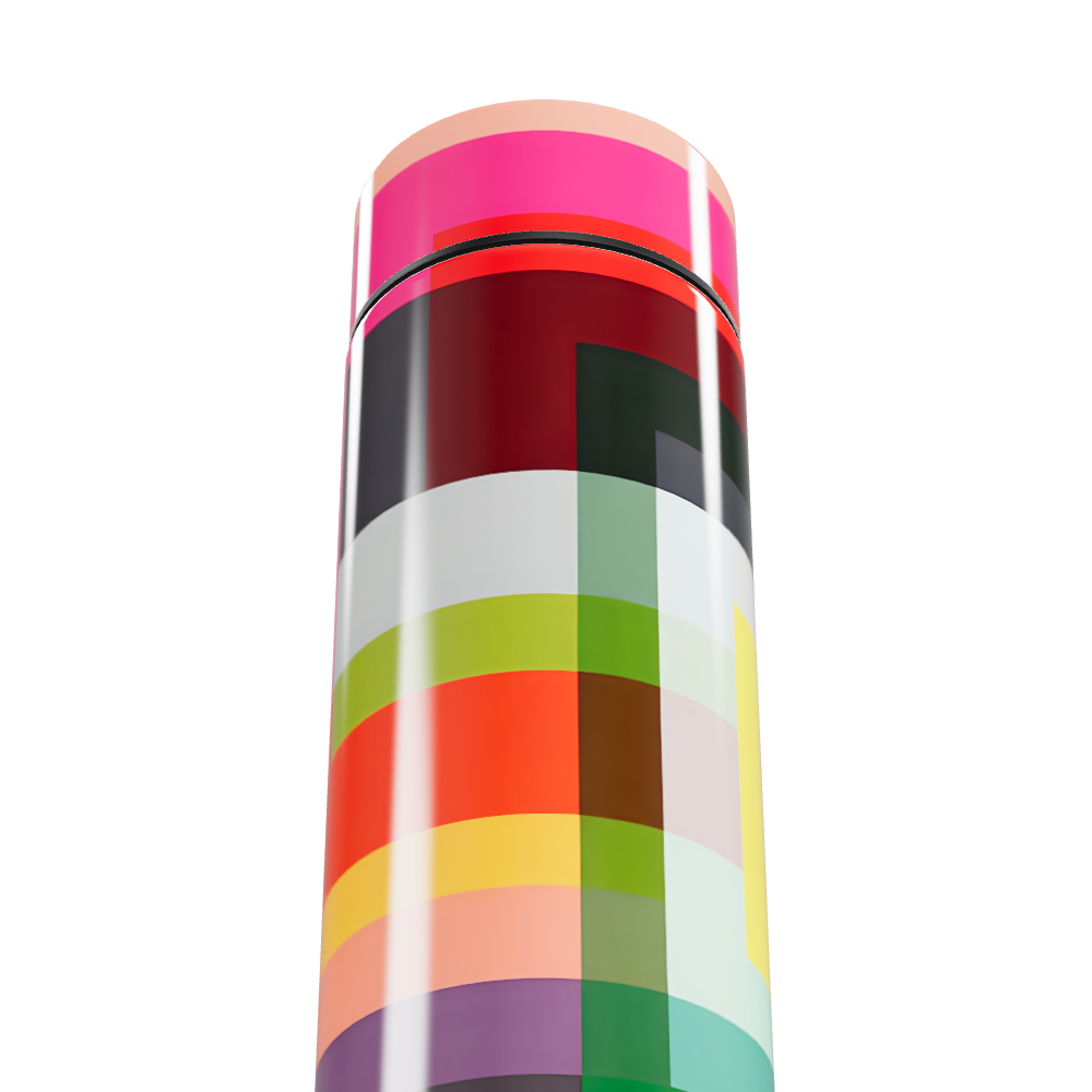 Garrafa Térmica Touch - Multicolorida com Display