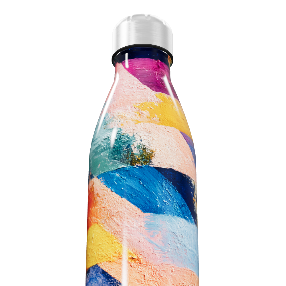 Garrafa Inox - Estampada Colorida 500ml
