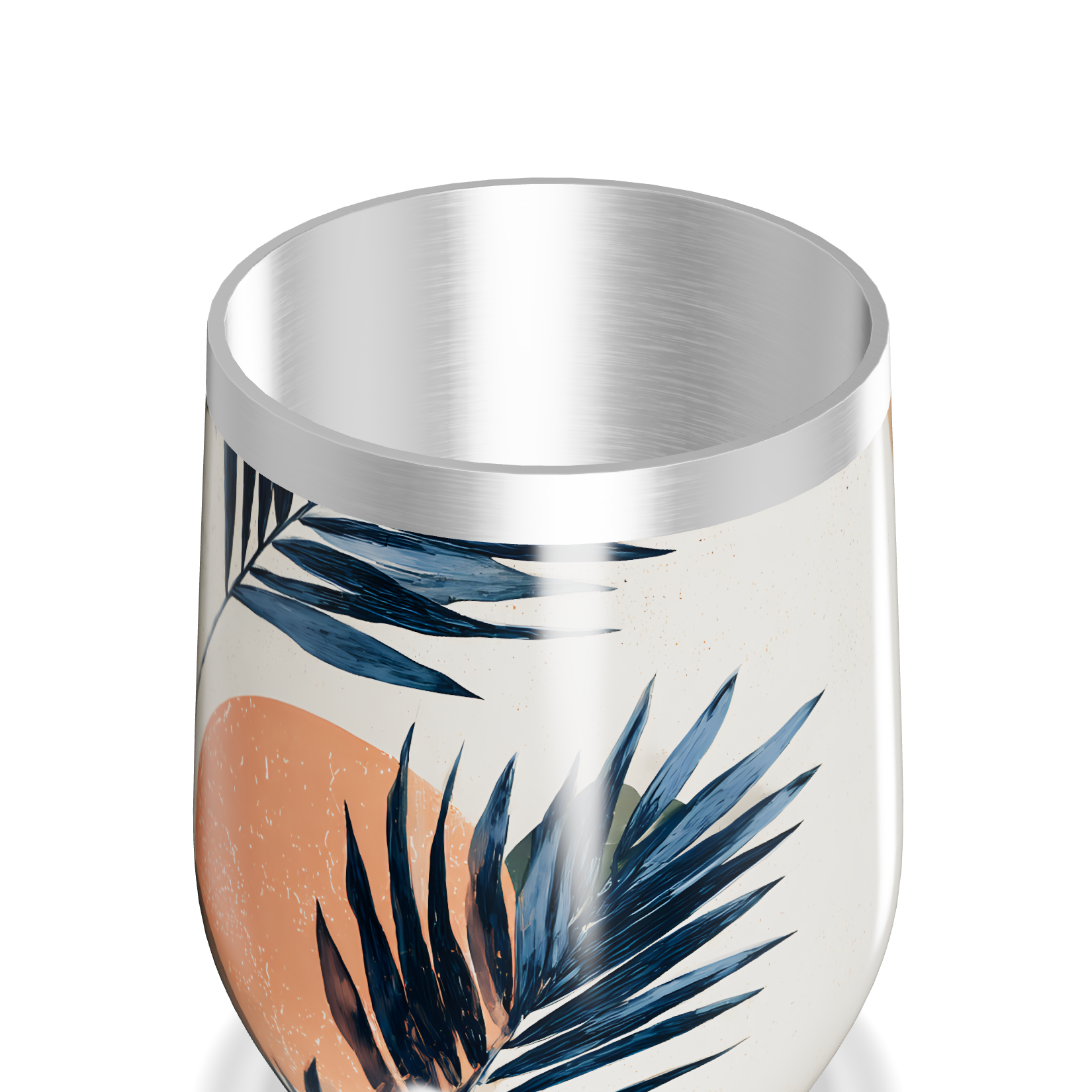 Copo Térmico Slim - Folhagem Tropical Colorido