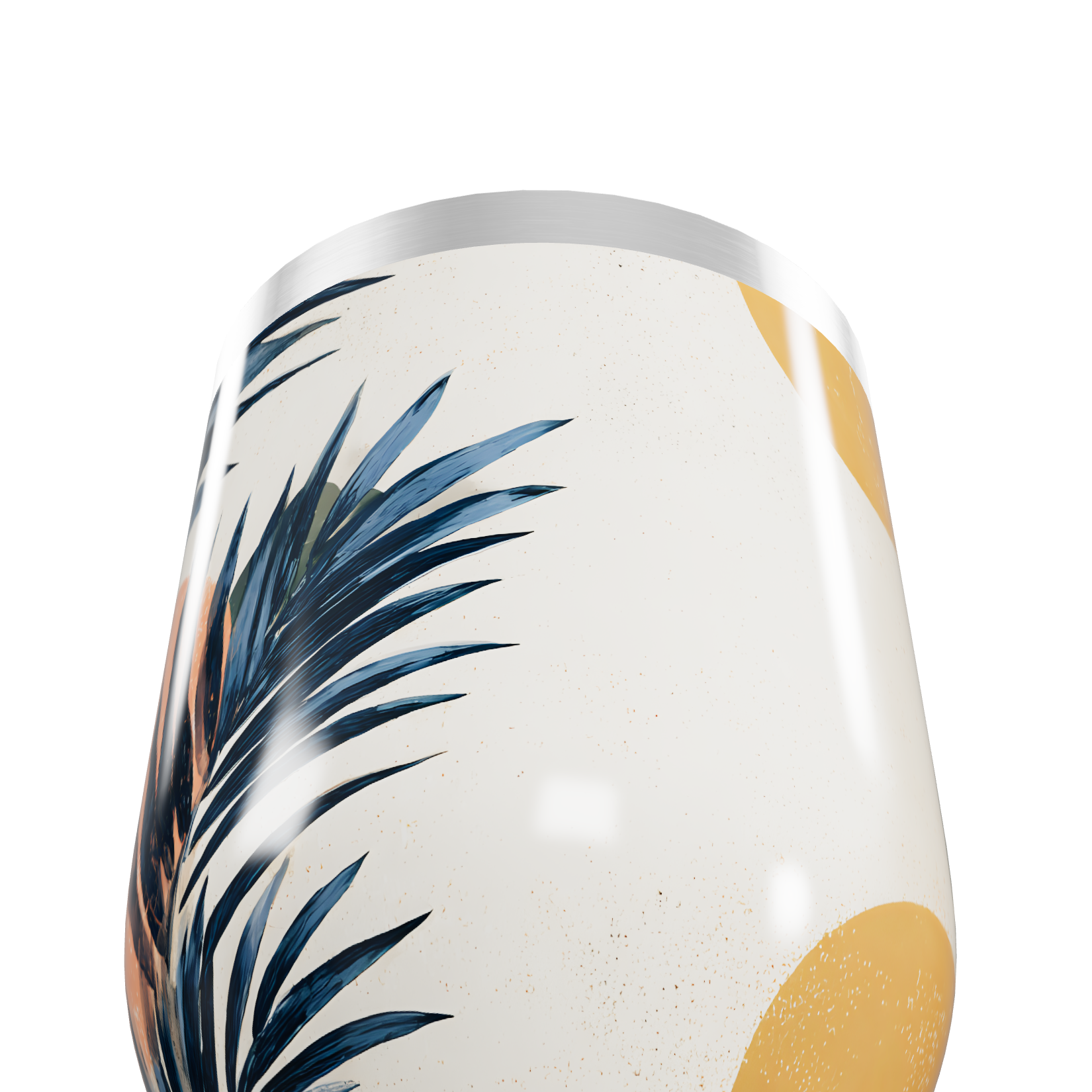 Copo Térmico Slim - Folhagem Tropical Colorido