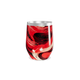 Copo Térmico Slim - Vermelho Abstrato Inox