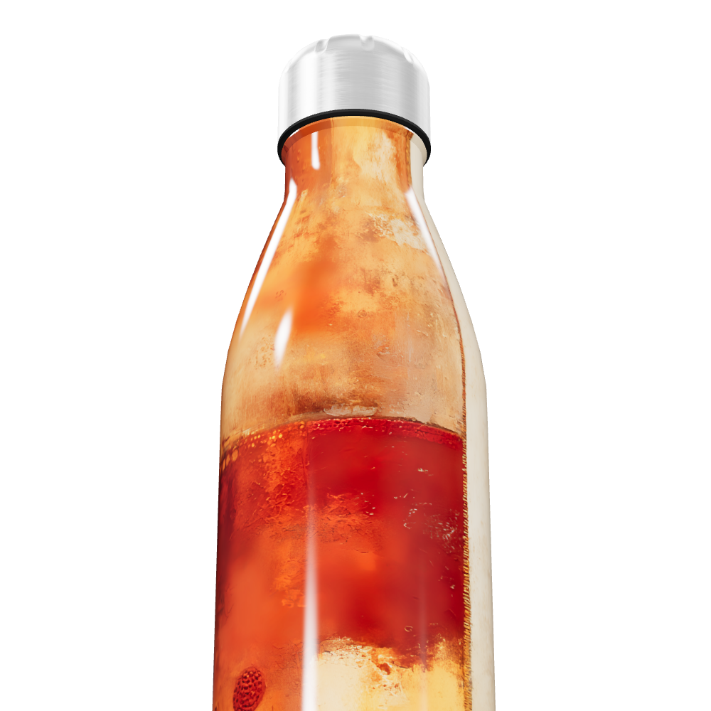 Garrafa Inox - Estampa Marmorizada