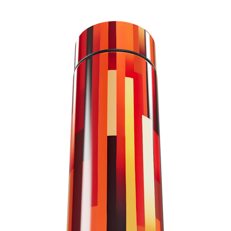 Garrafa Térmica Touch - Estampa Colorida Vertical