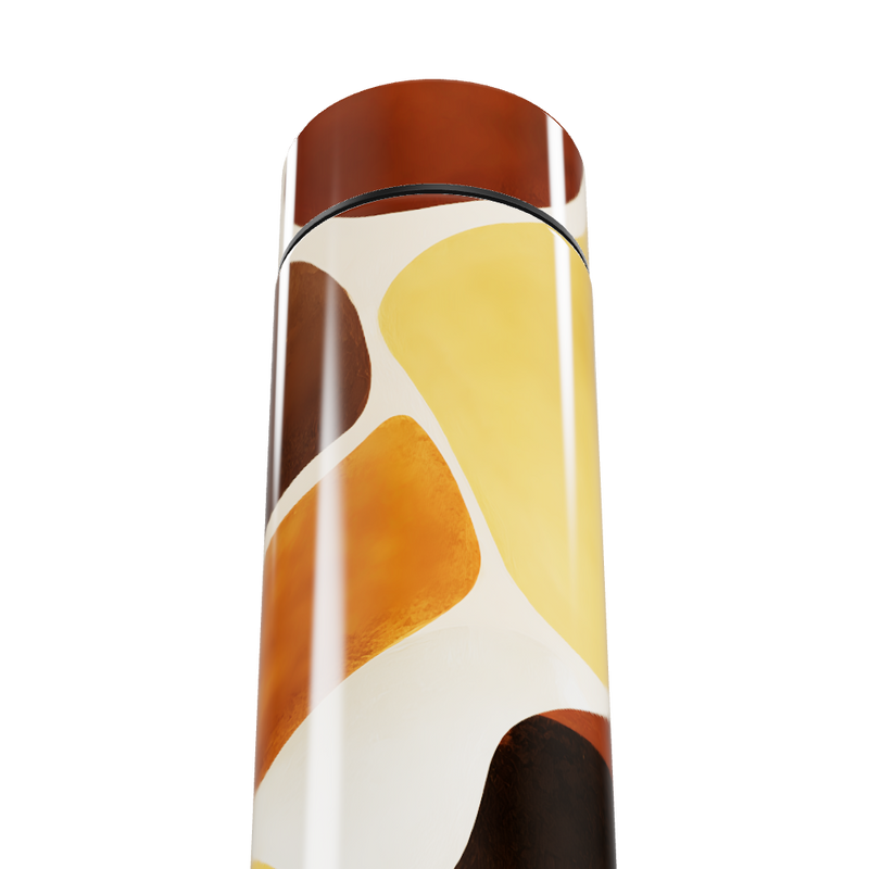 Garrafa Térmica Touch - Estampa Geométrica Colorida