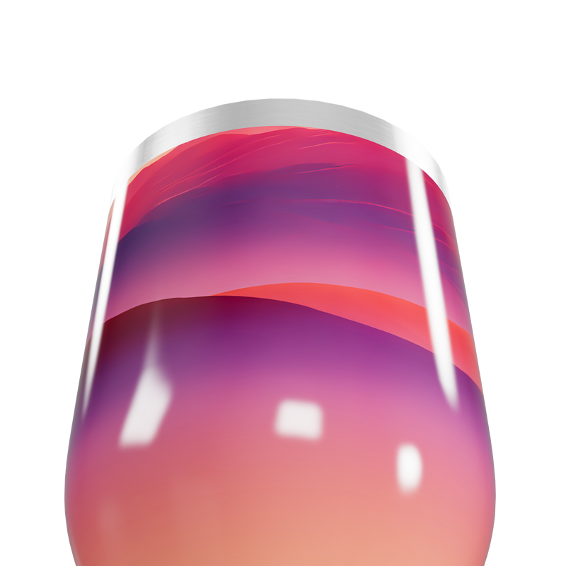 Copo Térmico Slim - Estampa Degradê Colorida