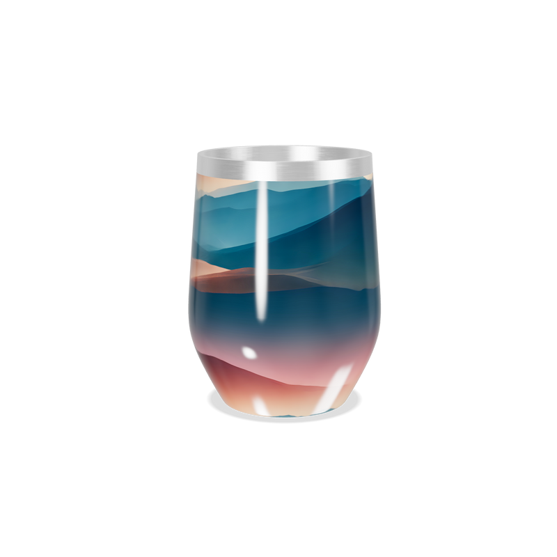 Copo Térmico Slim - Paisagem Colorida Aço Inox