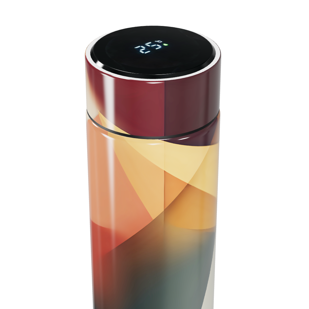 Garrafa Térmica Touch - Estampa Colorida