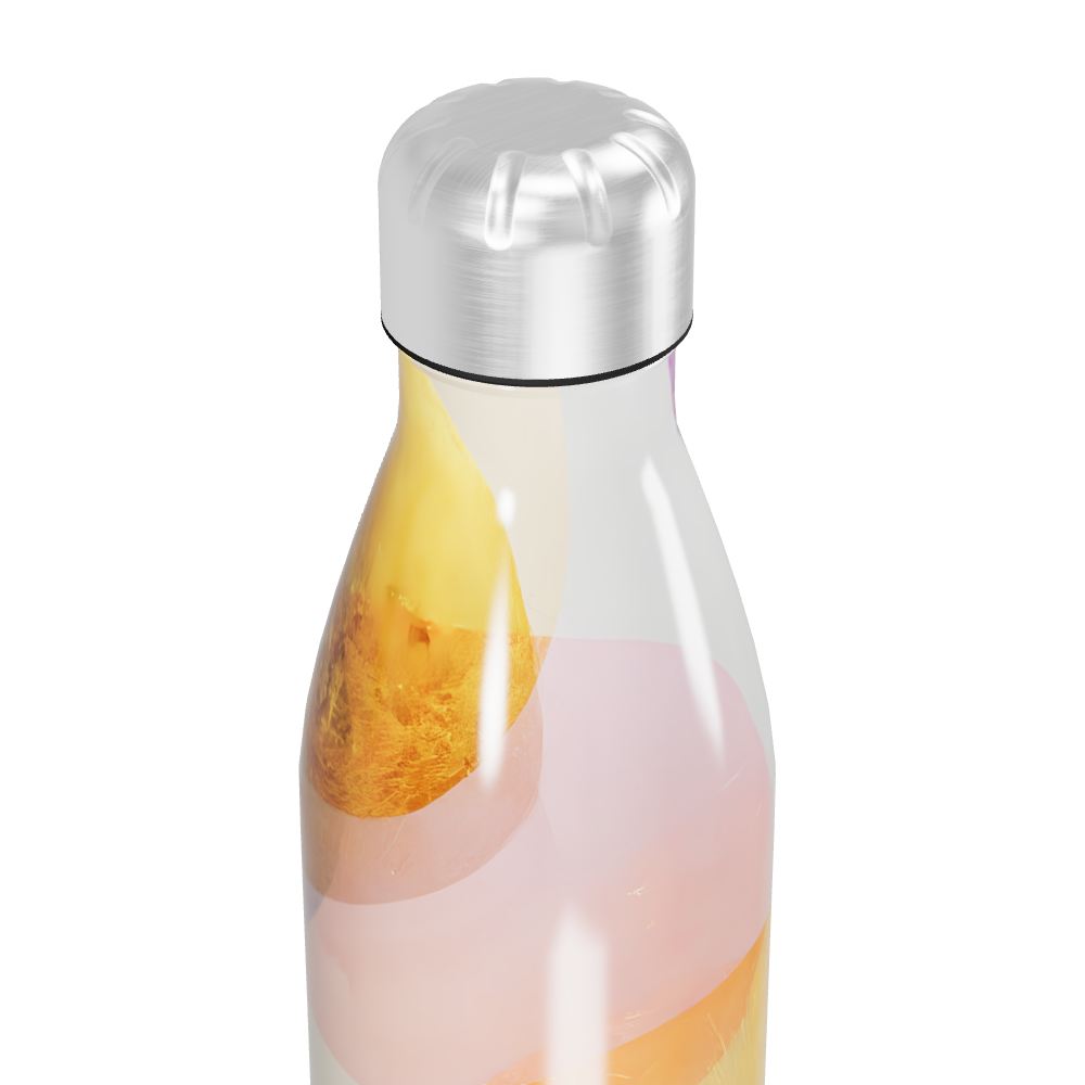 Garrafa Inox - Estampa Colorida Abstrata