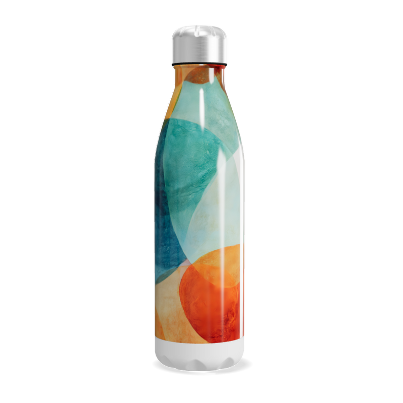 Garrafa Inox - Estampa Colorida Artística