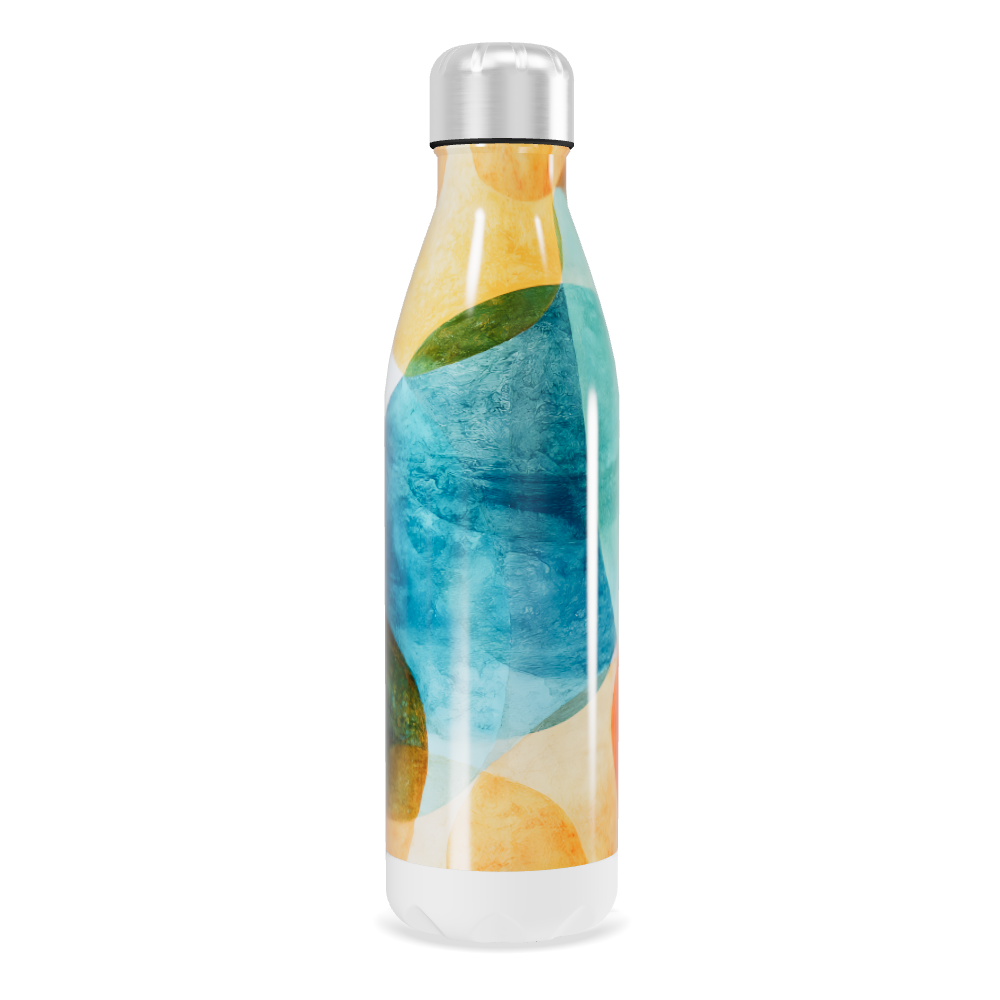 Garrafa Inox - Estampa Colorida Artística